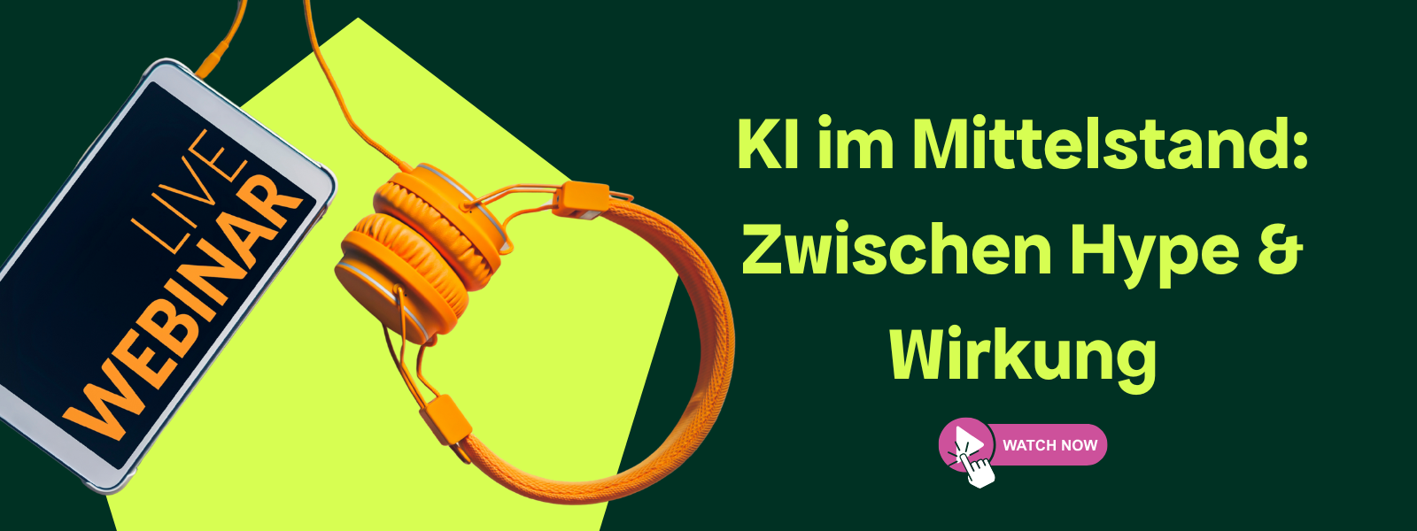 Webinar Teaser KI im Mittelstand